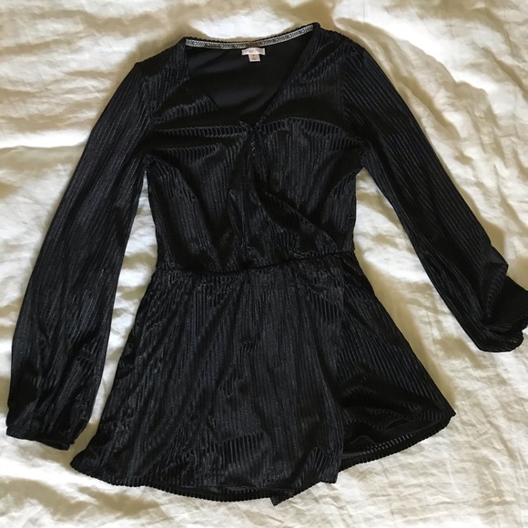 Black Romper - Picture 1 of 4